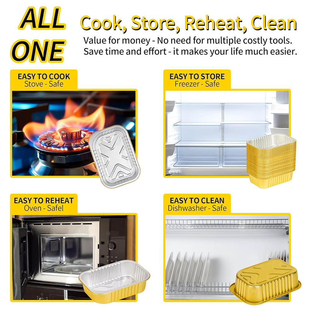 Small Aluminum Pans with Lids  - Tin Container Lid avis et prix