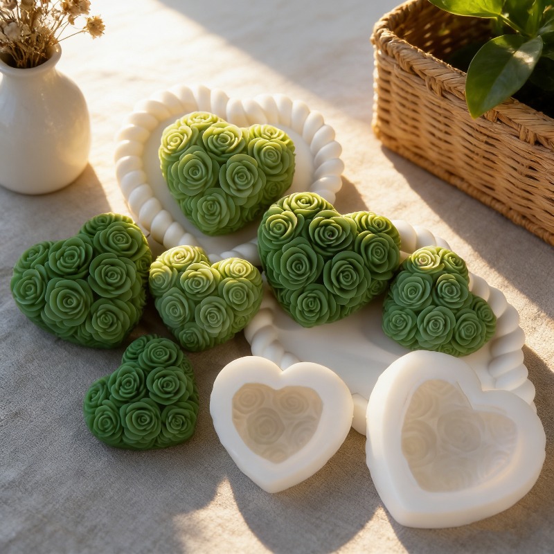 DIY Love Rose Flowers Valentin - Candle Making At Home avis et prix