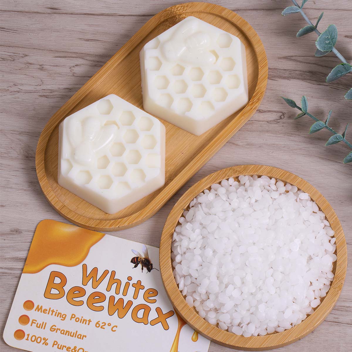 White Beeswax Pure Natural Gra - Candle Making Wicks avis et prix