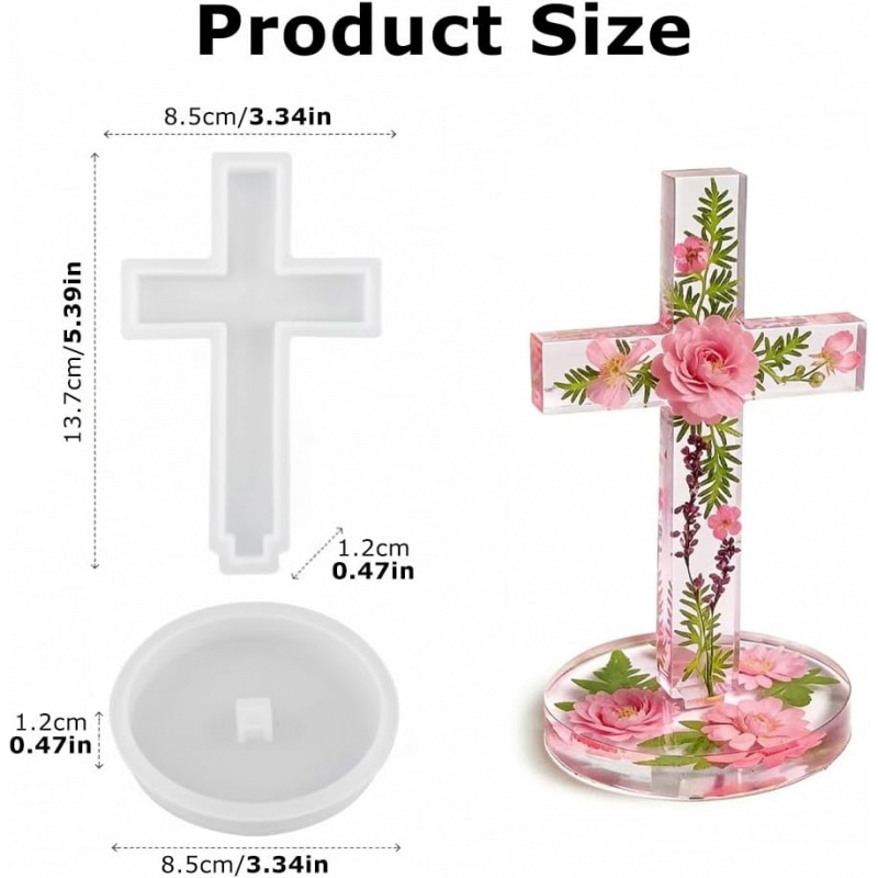 Two silicone molds with a base - Candle Making Ideas avis et prix