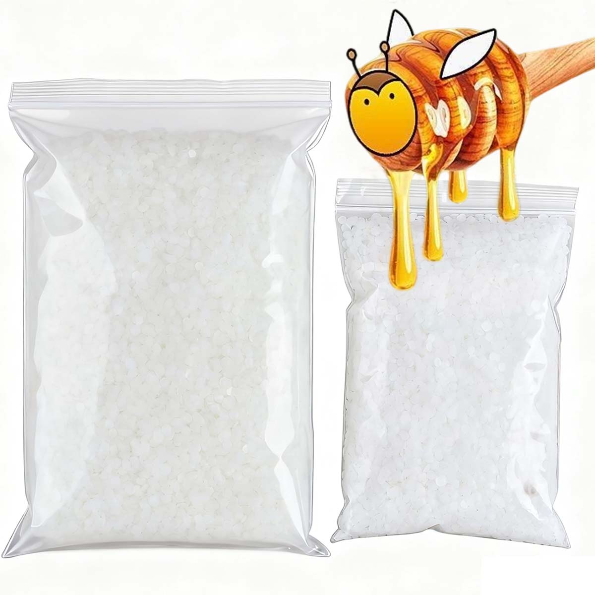 200g-1000g White Beeswax Pure  - Candle Making Wicks avis et prix