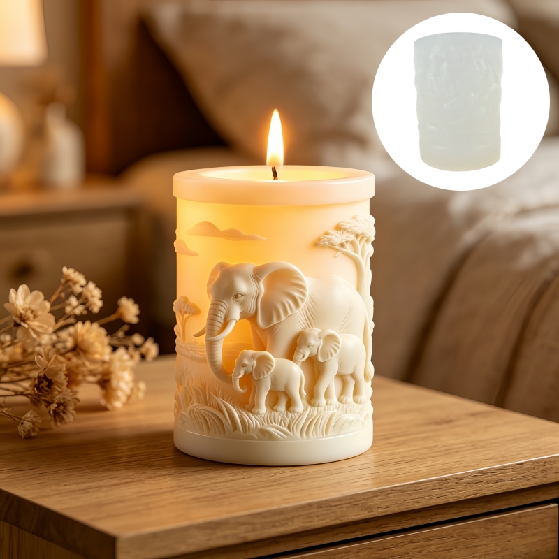 Elephant and Elephant Child Cy - Candle Making For Kids avis et prix