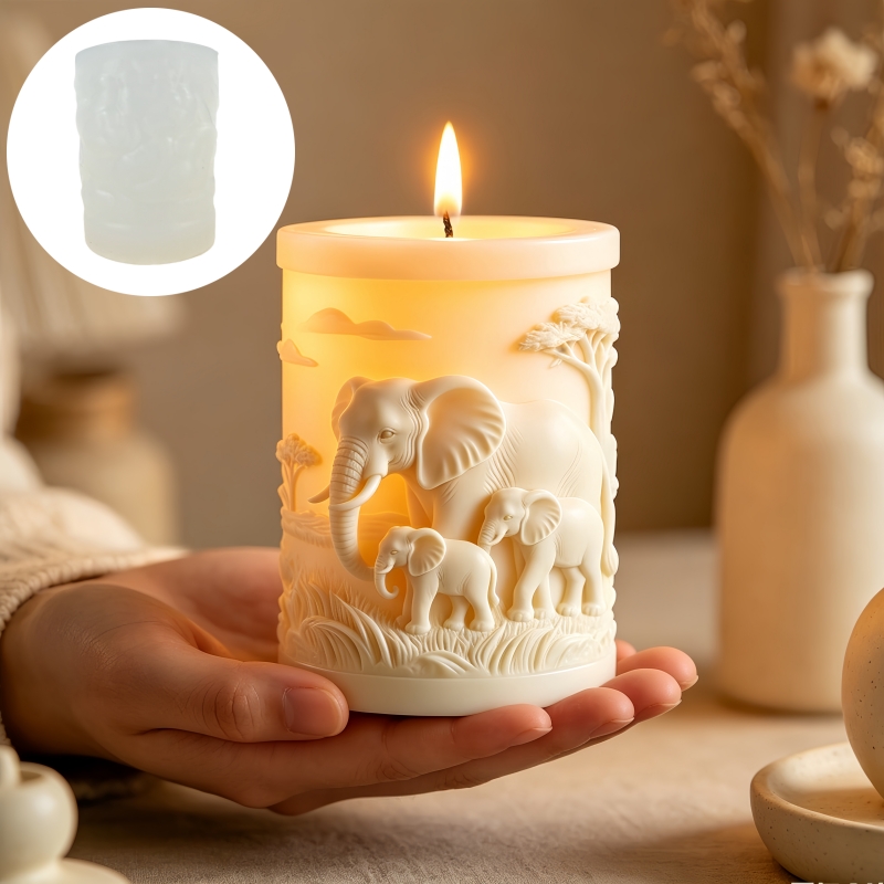 Elephant and Elephant Child Cy - Candle Making For Kids avis et prix