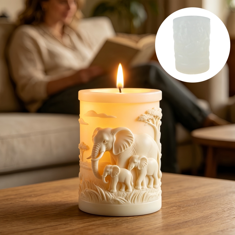 Elephant and Elephant Child Cy - Candle Making For Kids avis et prix