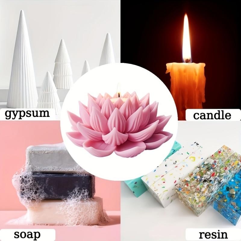 1PC Lotus Flower Candle Mold S - Candle Making Ideas avis et prix