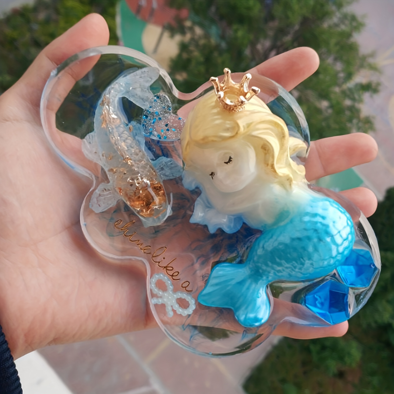 Cute Cartoon Mermaid Silicone  - Candle Making Ideas avis et prix