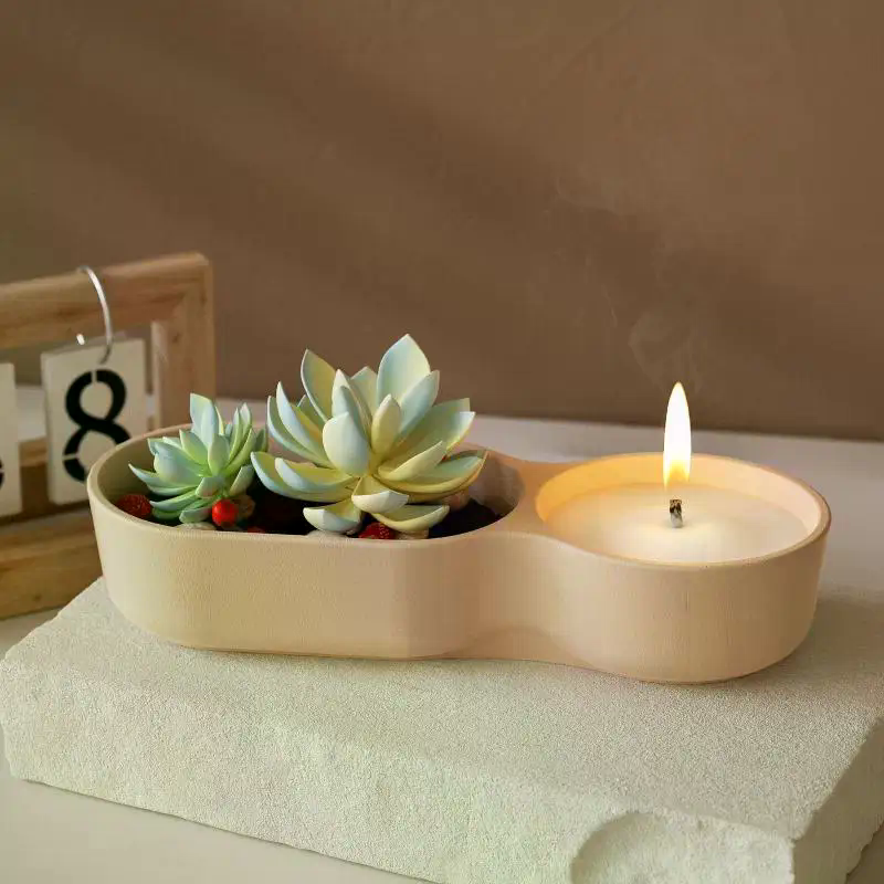 Double-Cup Plant Pot Silicone  - Candle Making Pot avis et prix