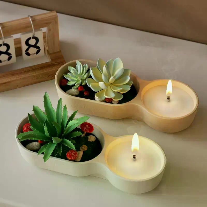 Double-Cup Plant Pot Silicone  - Candle Making Pot avis et prix