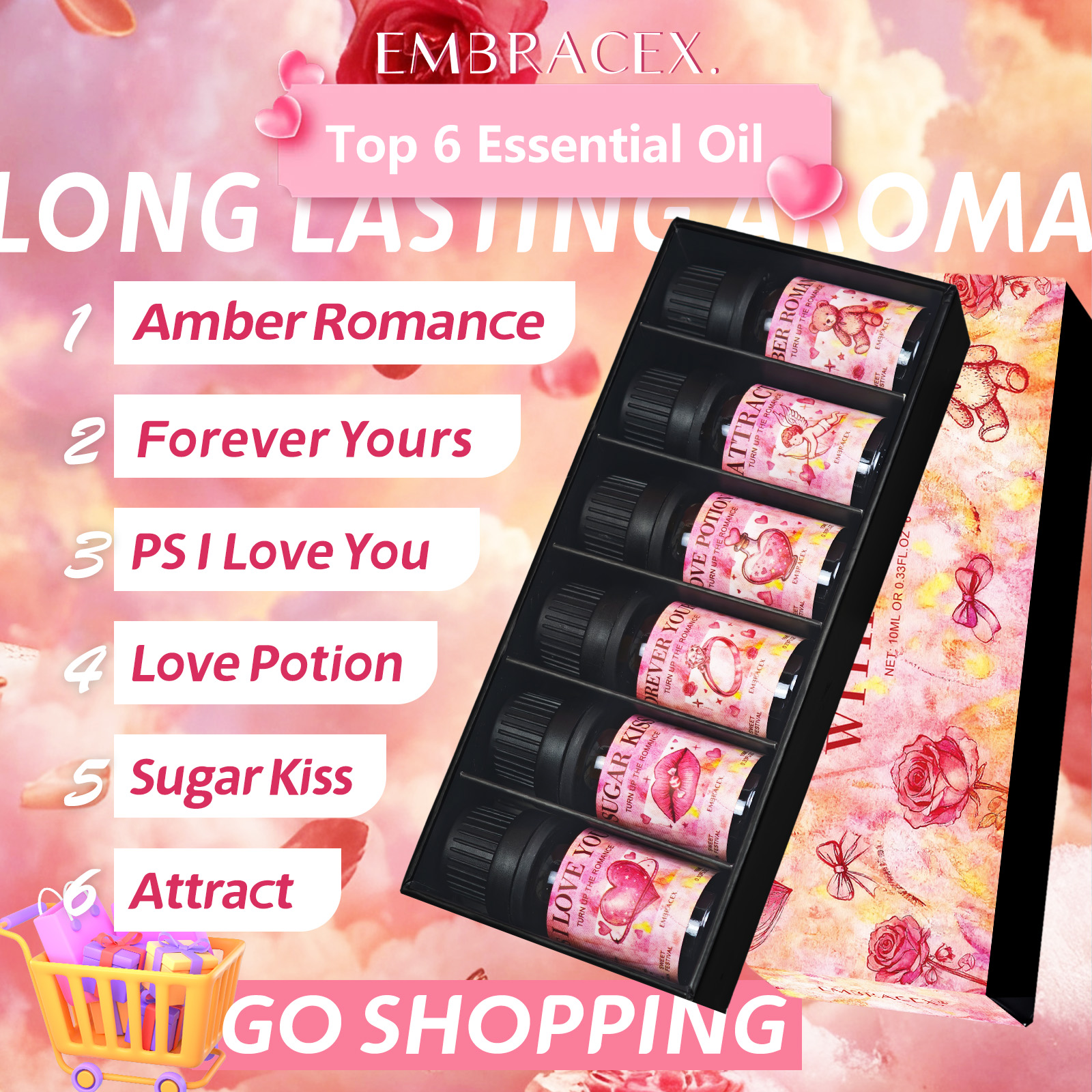 6PC/1PC 10ML With Love Essenti - Candle Making Oil Scents avis et prix