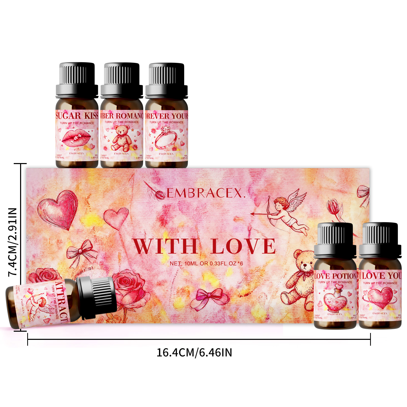 6PC/1PC 10ML With Love Essenti - Candle Making Oil Scents avis et prix
