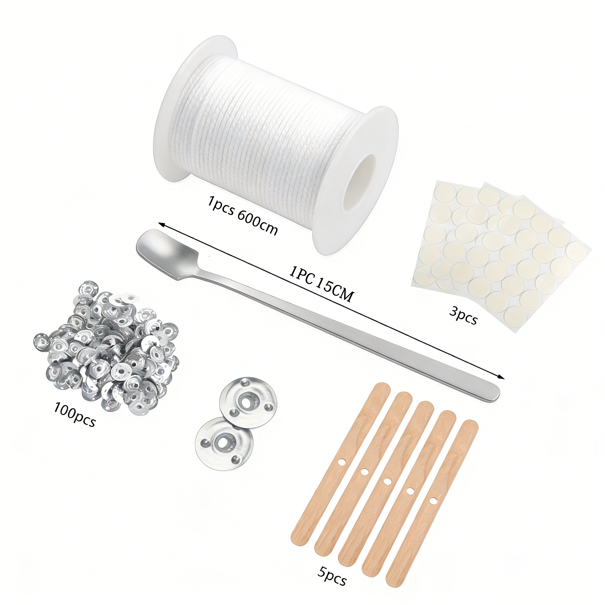 Premium DIY Candle Making Kit: - Candle Making Wicks avis et prix