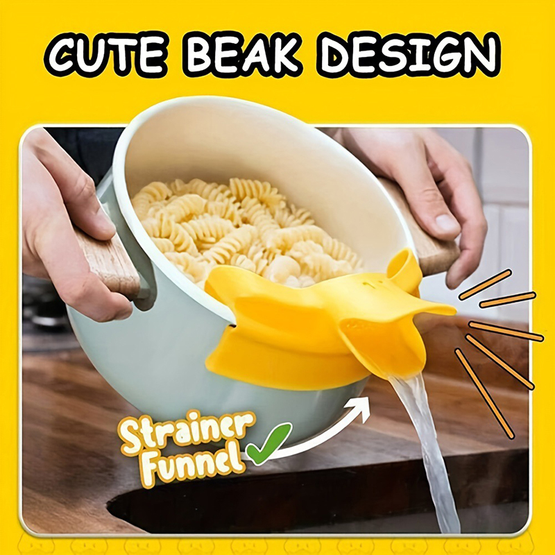Cute Duckbill Shape Silicone P - Pour Pot Aluminum avis et prix