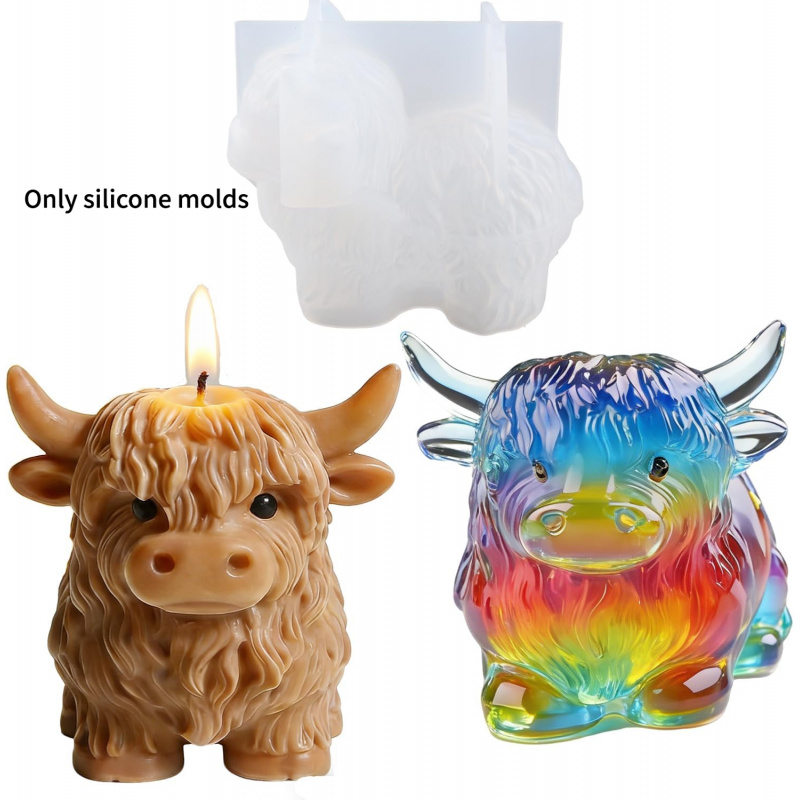 1 Pieces3DSilicone mold in the - Candle Making Jelly avis et prix