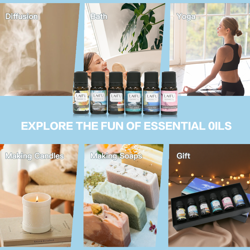 6x10ML Summer Essential Oils S - Candle Making Bali avis et prix
