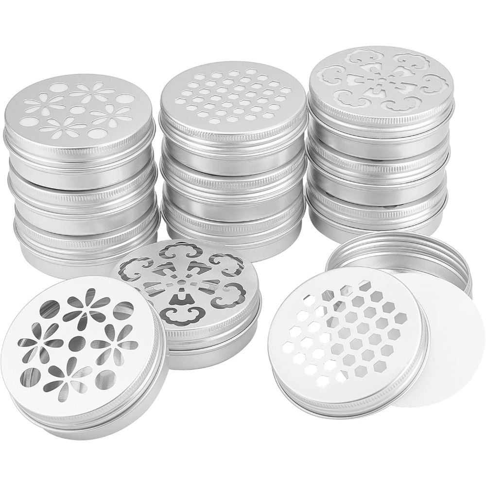 2 Ounce Aluminium Tins 12pcs 3 - Tin Container Lid avis et prix