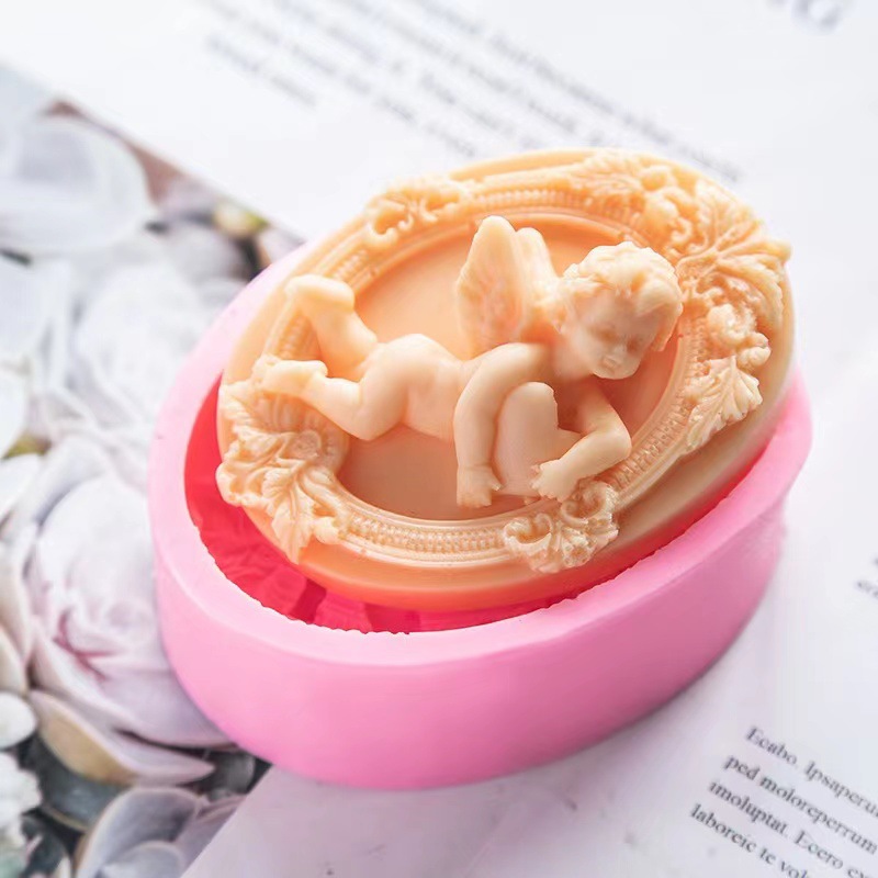 3D Angel Kids Shaped Silicone  - Candle Making For Kids avis et prix