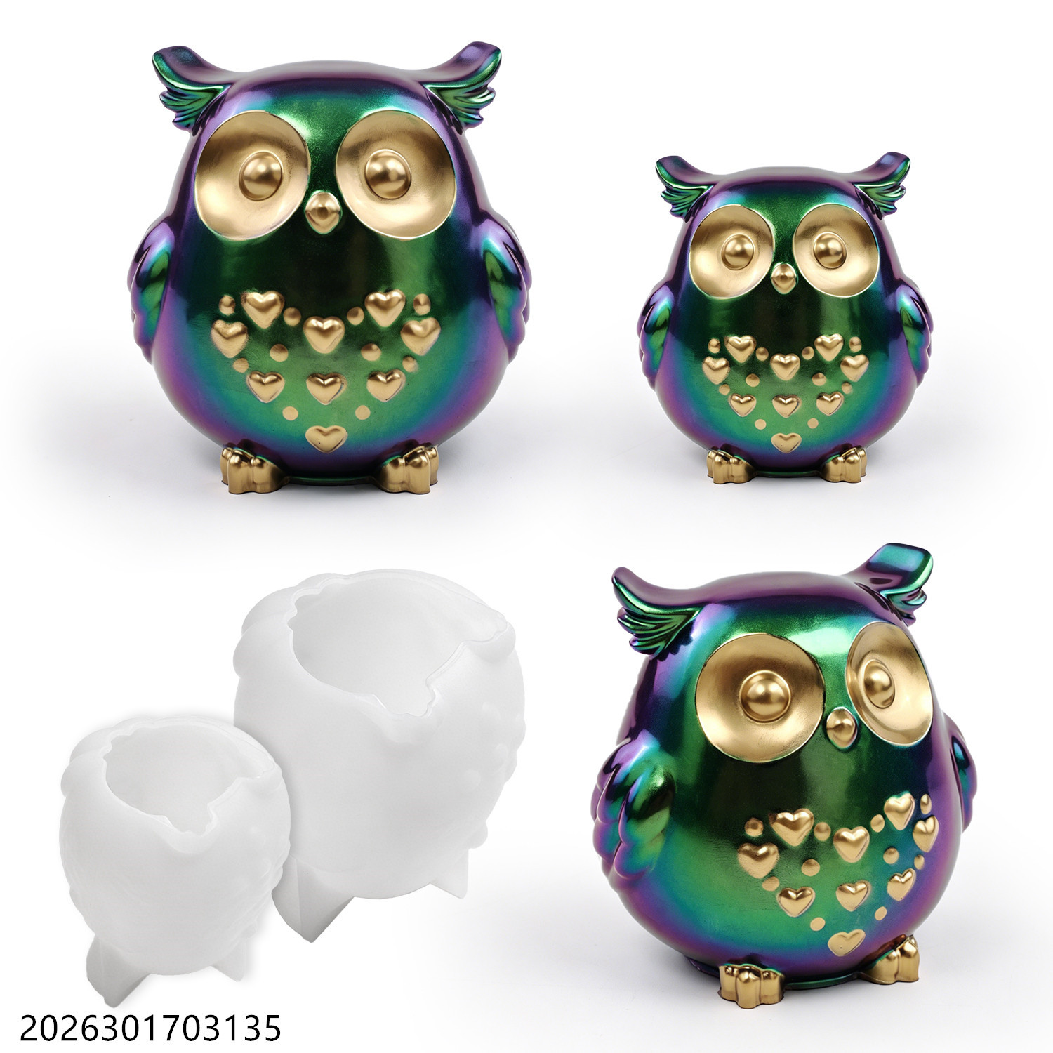 Owl Silicone Mold 3D Bird Shap - Candle Making Ideas avis et prix