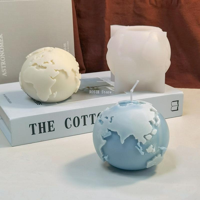 Earth Silicone Candle Mould Ha - Candle Making Jelly avis et prix