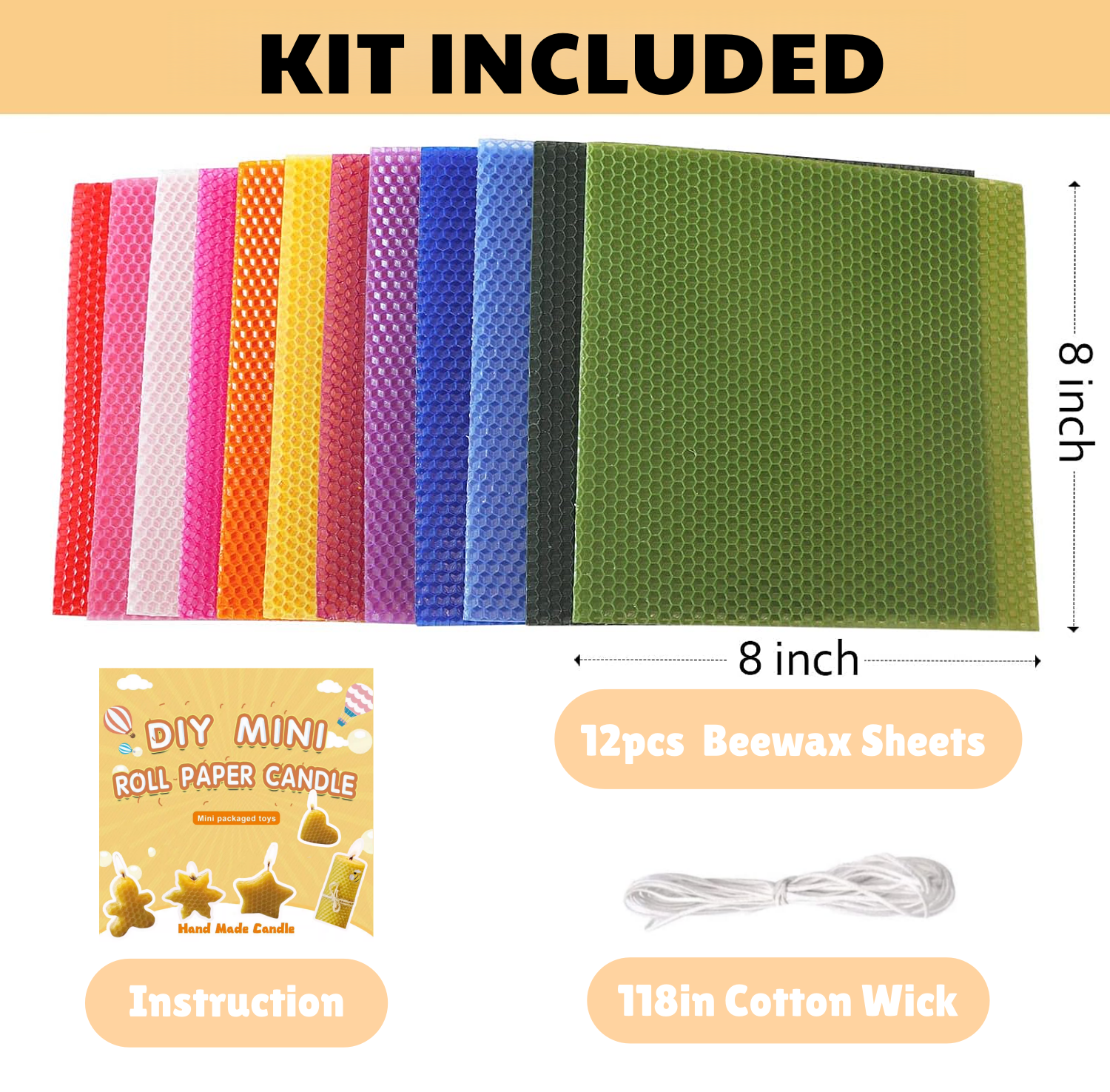 Beeswax Candle Making Kit 12pc - Candle Making For Kids avis et prix