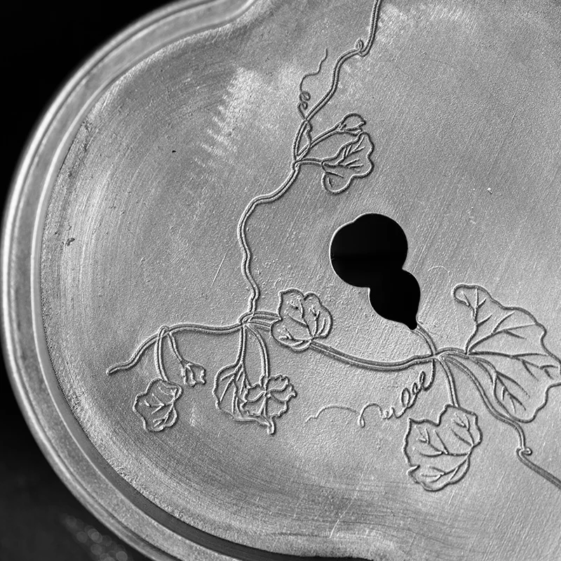 Gourd Ancient Tin Old Pot Tray - Pour Pot Aluminum avis et prix