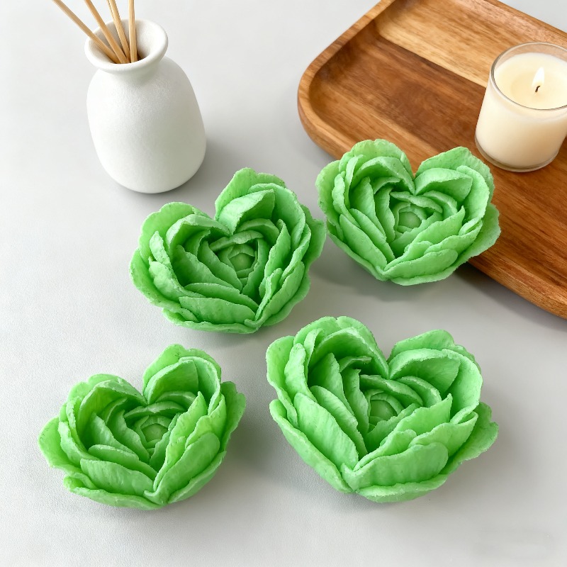 3D Love Flower Silicone Mold D - Candle Making Jelly avis et prix