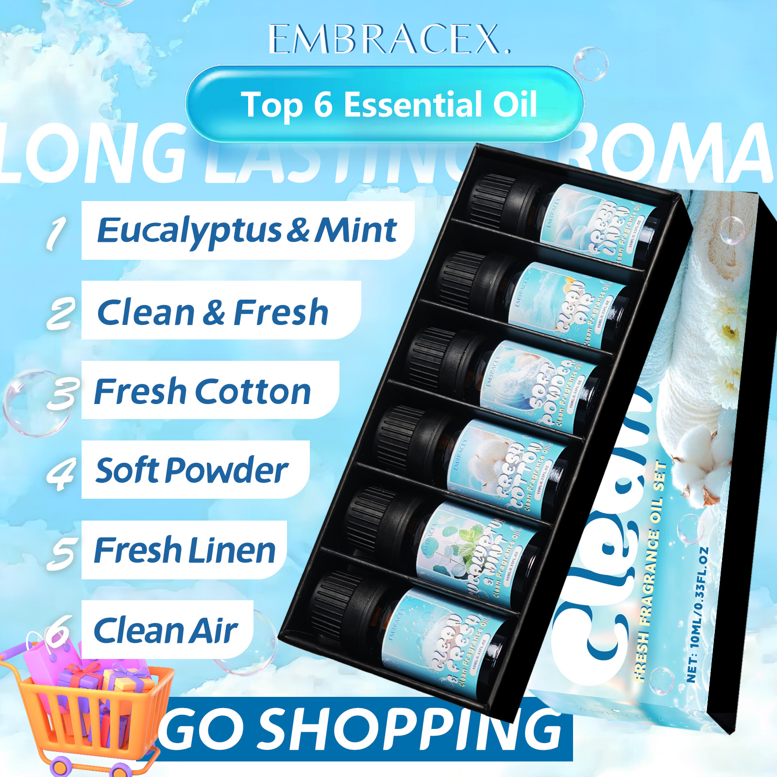 10ml Soft Powder Essential Oil - Candle Making Oil Scents avis et prix