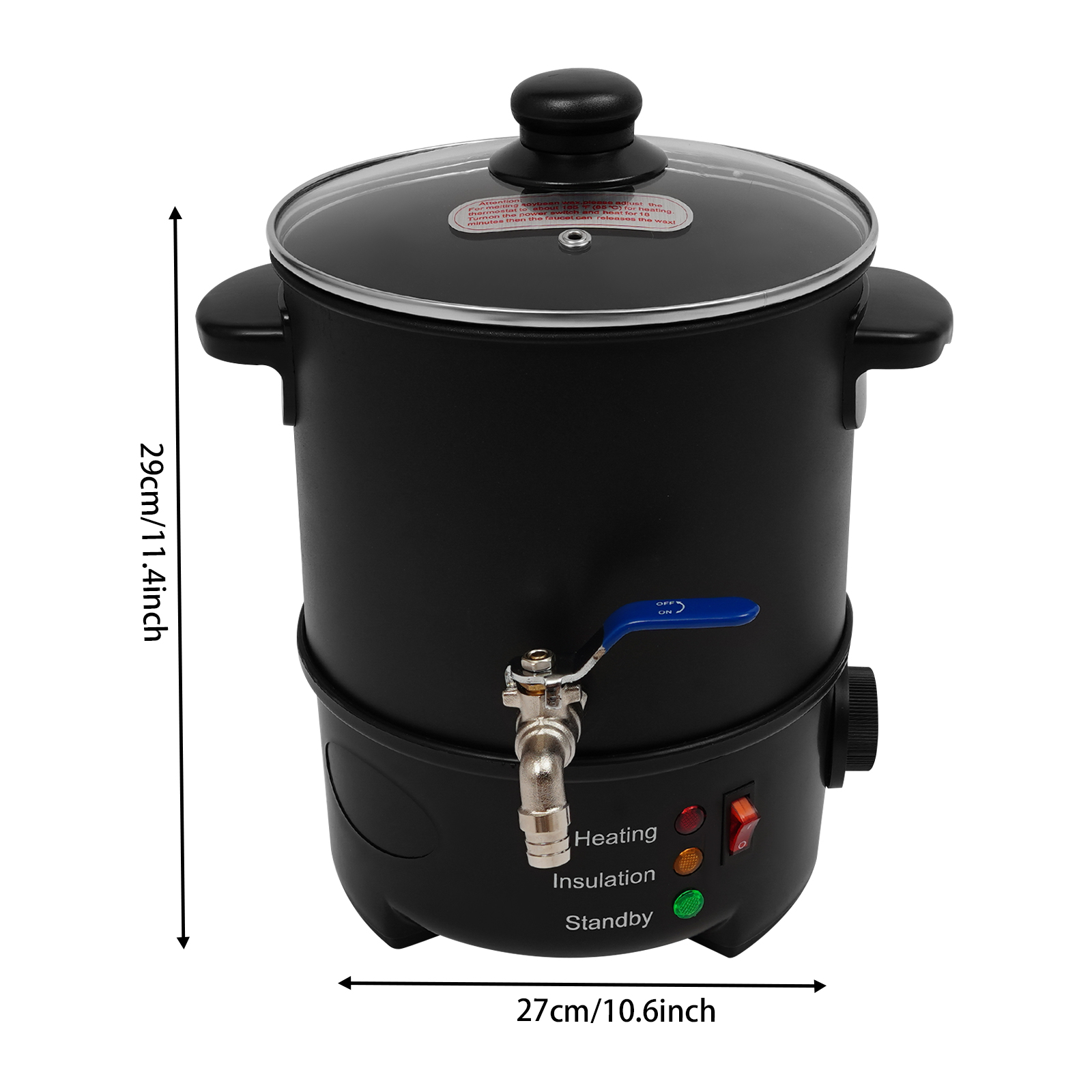 4L Electric Wax Melter, 600W 1 - Candle Making Pot avis et prix