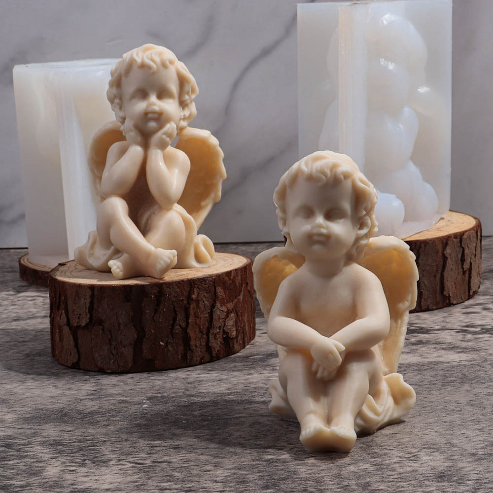 3D Angel Children Silicone Mol - Candle Making For Kids avis et prix