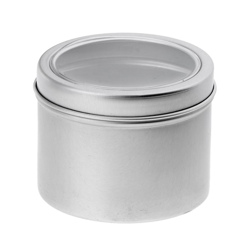 Empty Cosmetic Jars Aluminum T - Tin Container Lid avis et prix