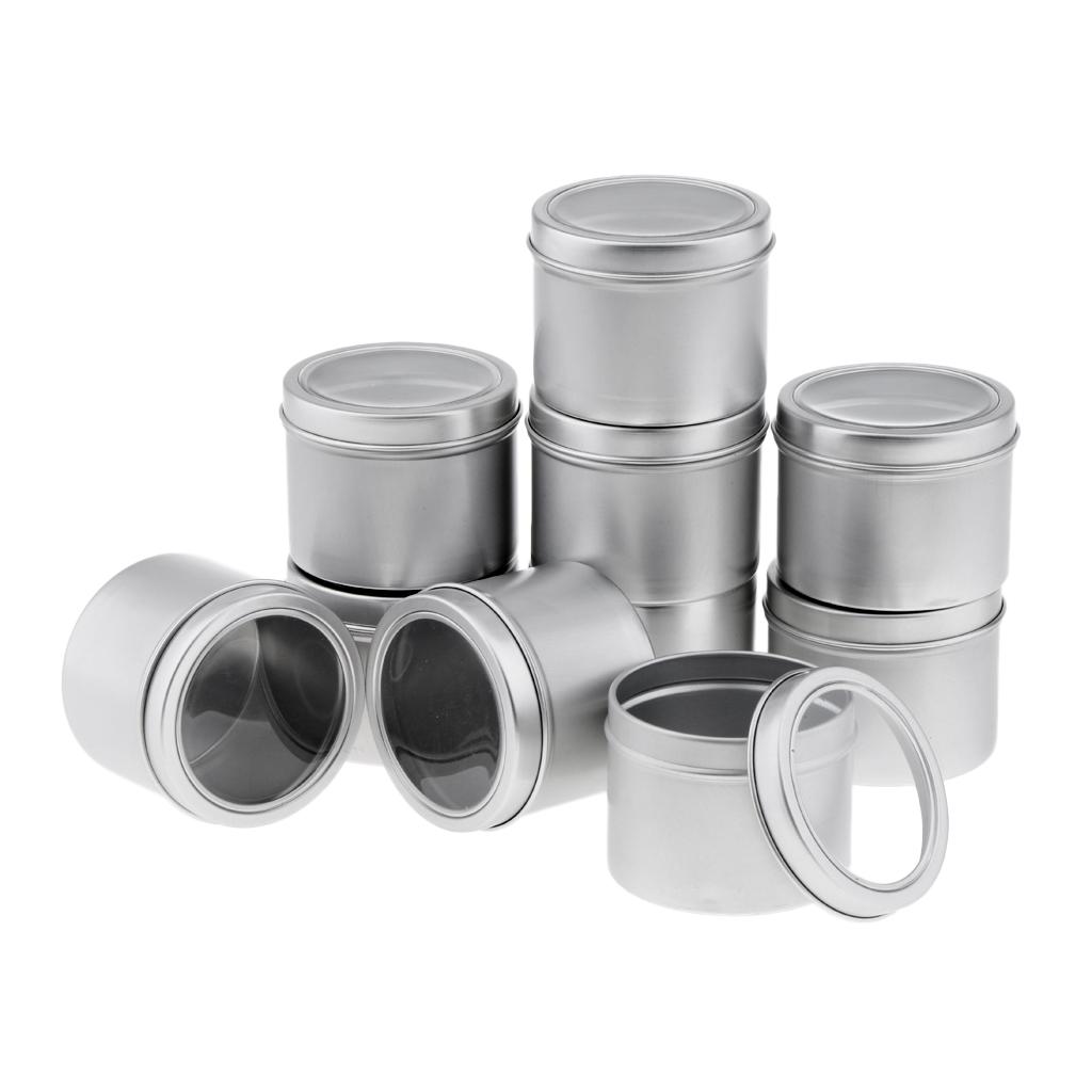 Empty Cosmetic Jars Aluminum T - Tin Container Lid avis et prix